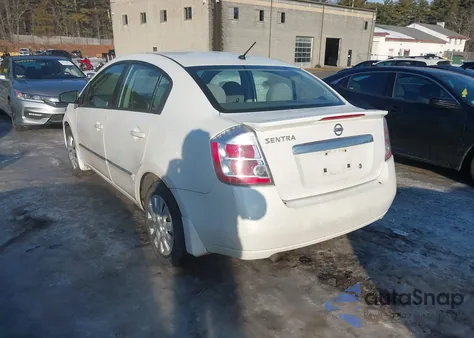 2012 Nissan Sentra 2.0 S from USA, damaged, VIN 3N1AB6AP3CL770135
